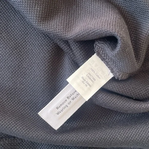 Madewell Black Tie-Shoulder 100% Cotton tank top Size S - Picture 4 of 4